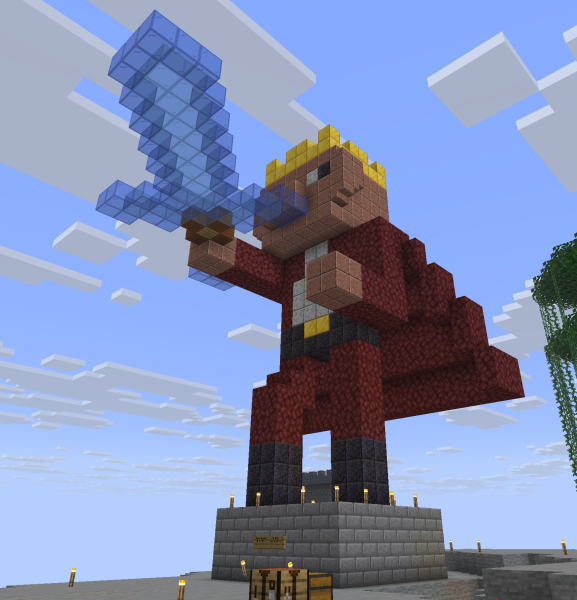 File:Statue of Technoblade daytime view.png